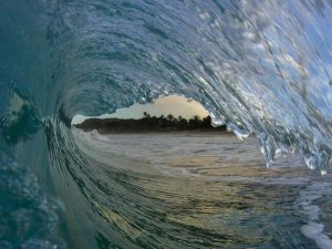 Waves shot on SeaLife underwater camera