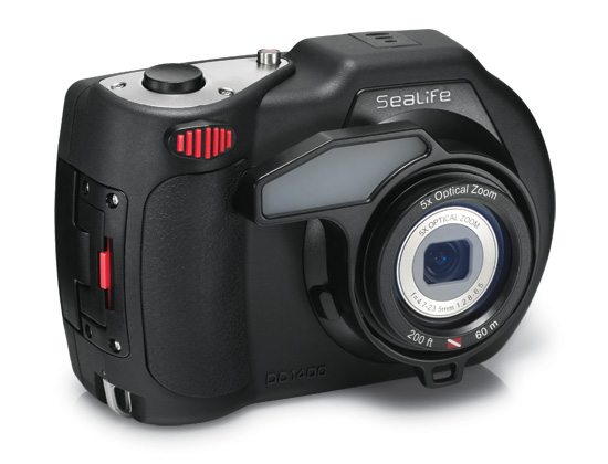 SeaLife DC1400 underwater camera with diffuser