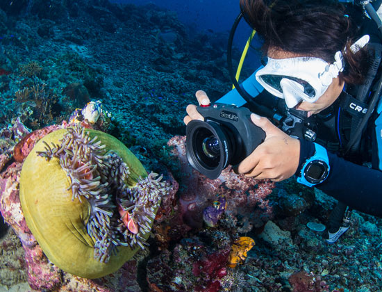 SeaLife SL975 underwater camera lens