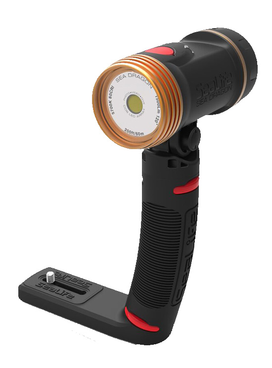 Sea Dragon 1500F COB LED UW Photo-Video-Dive Light Kit (include grip and Micro tray) 