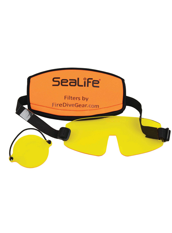 SeaLife underwater photography fluoro light barrier filter