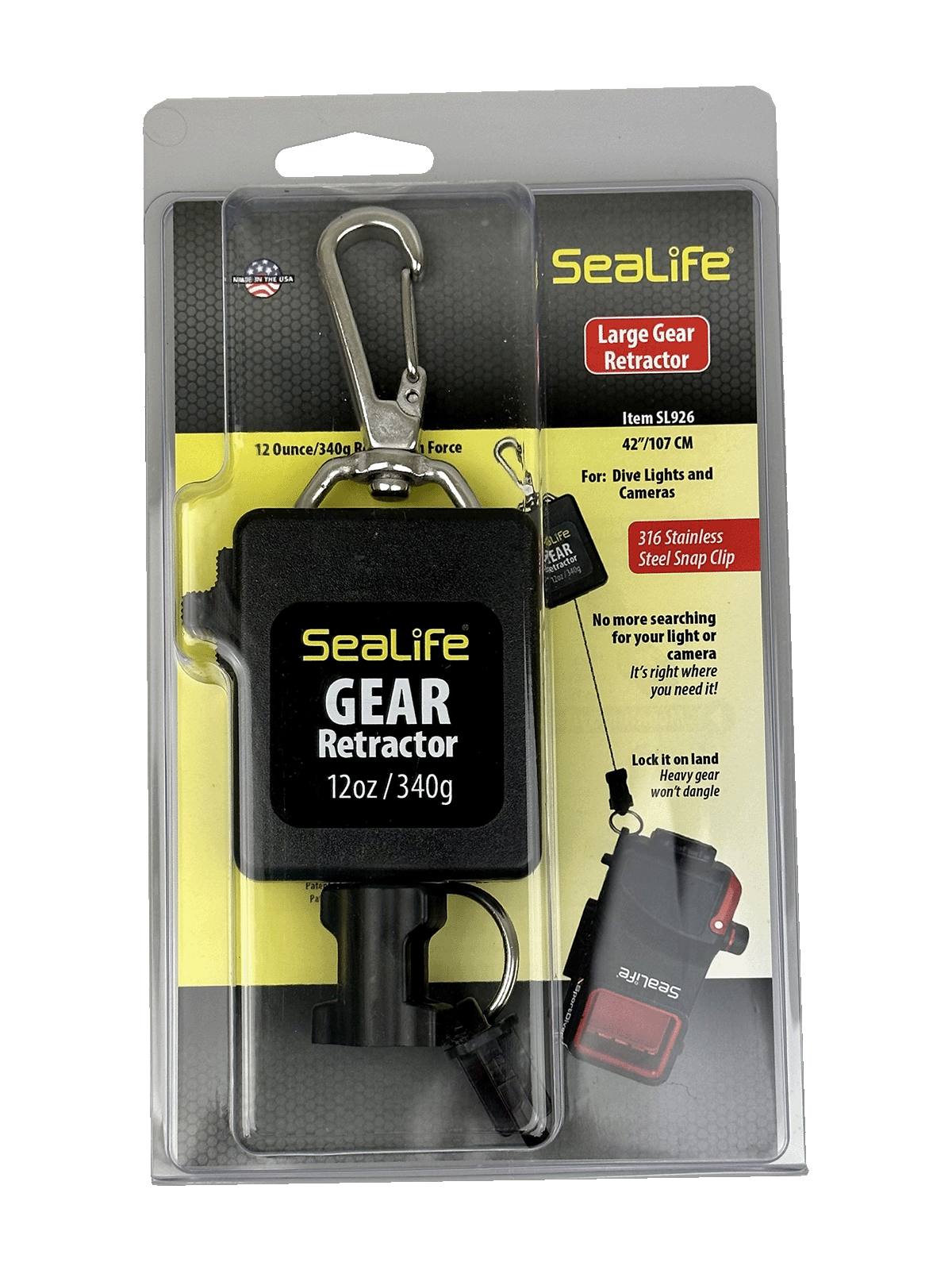 SeaLife Large Gear Retractor - SeaLife Cameras