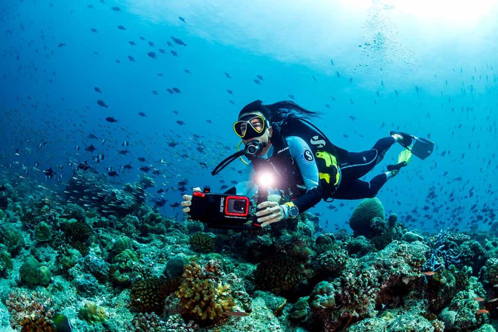 Pack SportDiver Pro 2500 pour iPhone - SeaLife