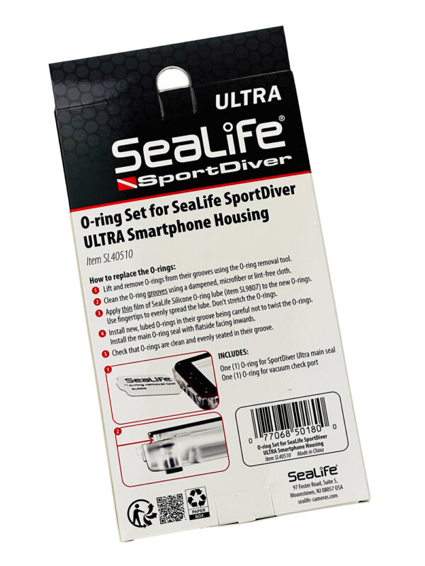 O-Ring Set for SeaLife SportDiver Ultra Housing - Image 6